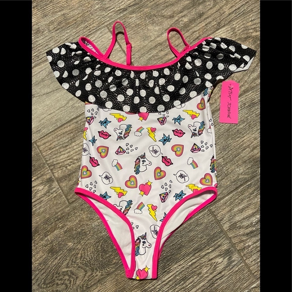 Betsey Johnson girls swimwear